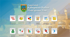 Desktop Screenshot of kuduskab.go.id
