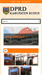 Mobile Screenshot of dprd.kuduskab.go.id